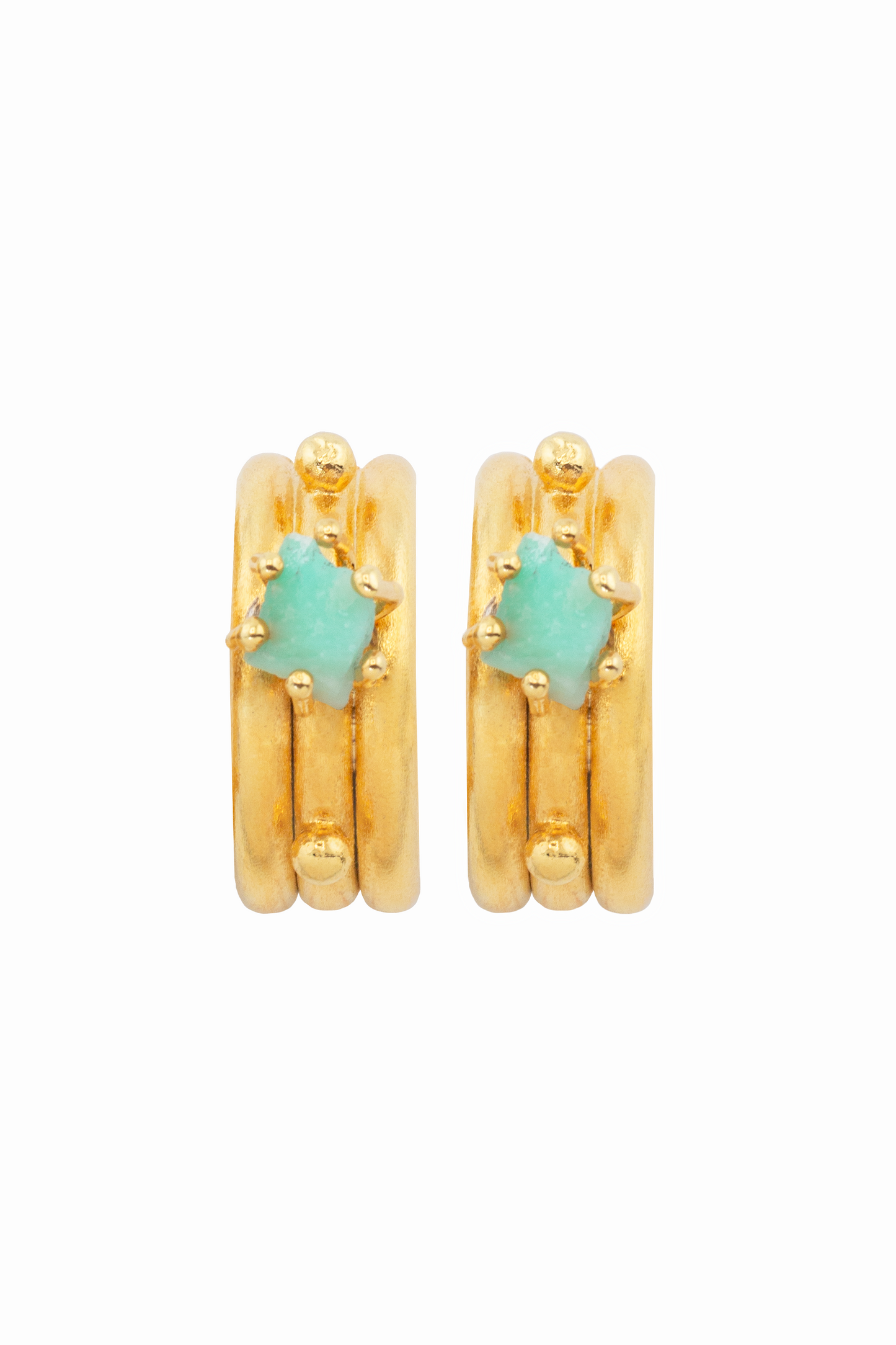 ARETES HOOPS MORRALLA