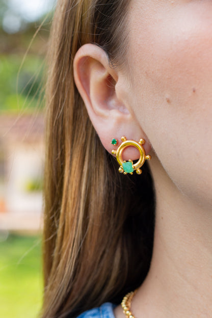 ARETES BRÚJULA MORRALLA