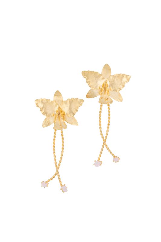 ARETES COLOMBIANA CUARZO ROSADO