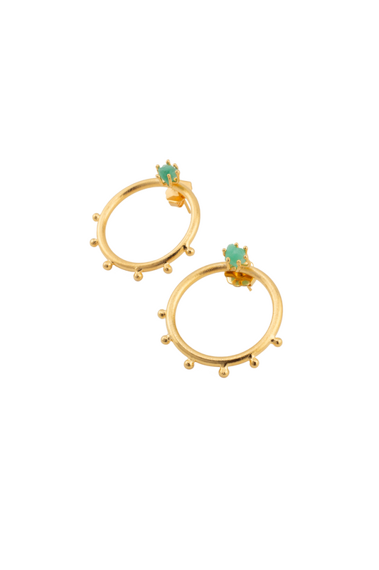 ARETES ARTESANO MAXI MORRALLA
