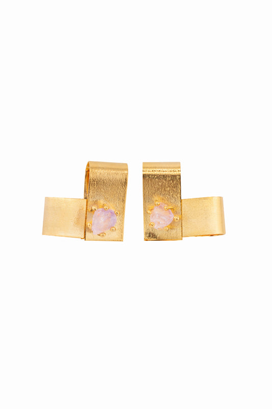 ARETES AMOR DE ROSAS