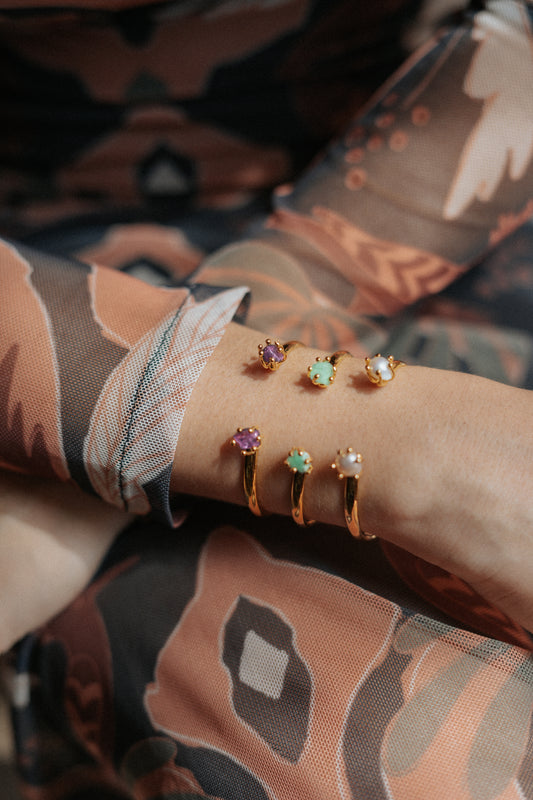 Pulsera en piedras naturales